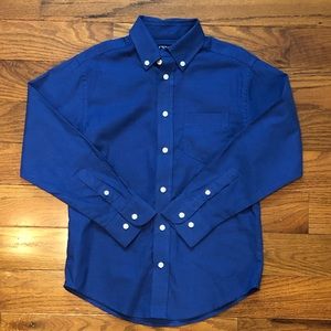 Ralph Lauren Chaps Boys Button Down Shirt - Size 8 - Blue